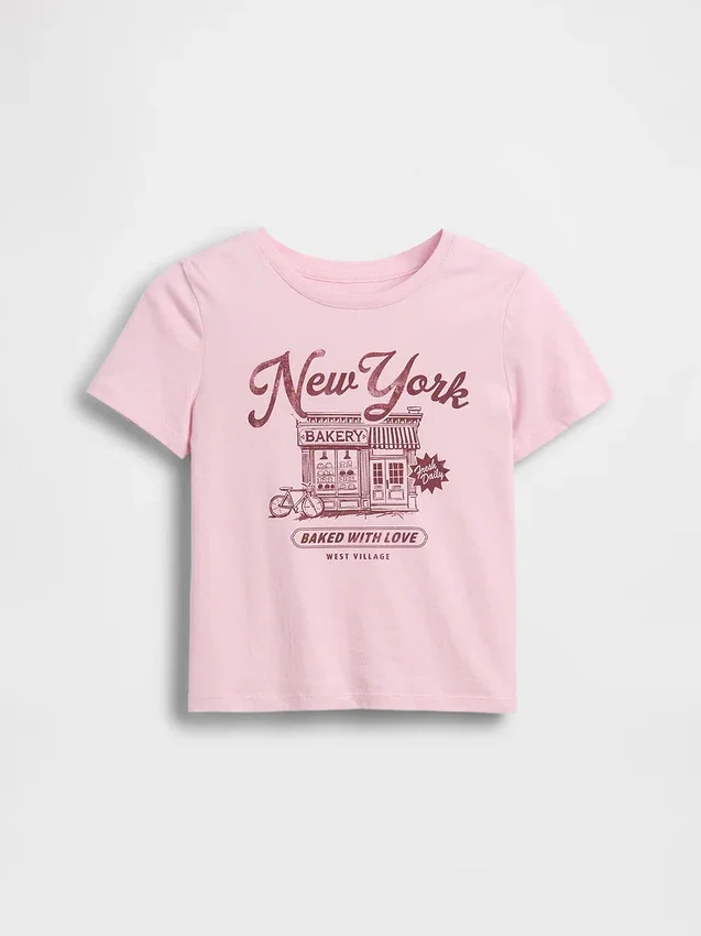 T-shirt con stampa per bambini