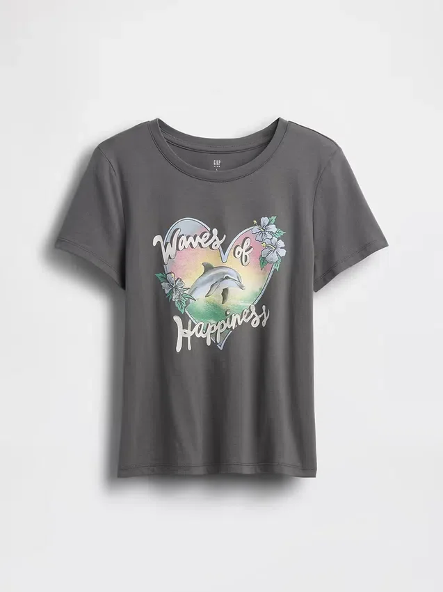 T-shirt con stampa per bambini
