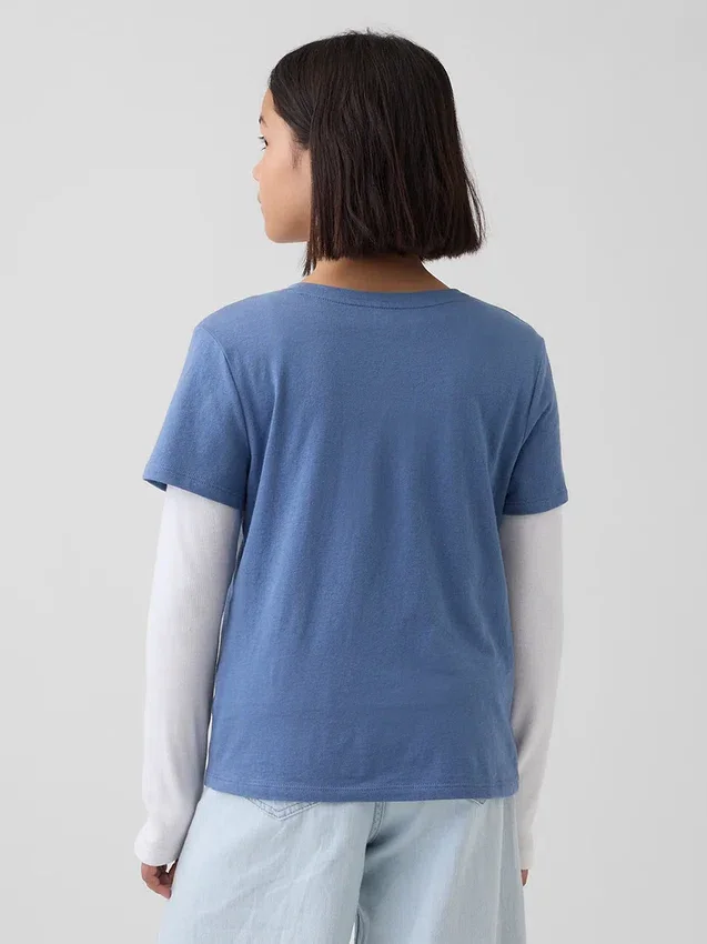 T-shirt con stampa per bambini