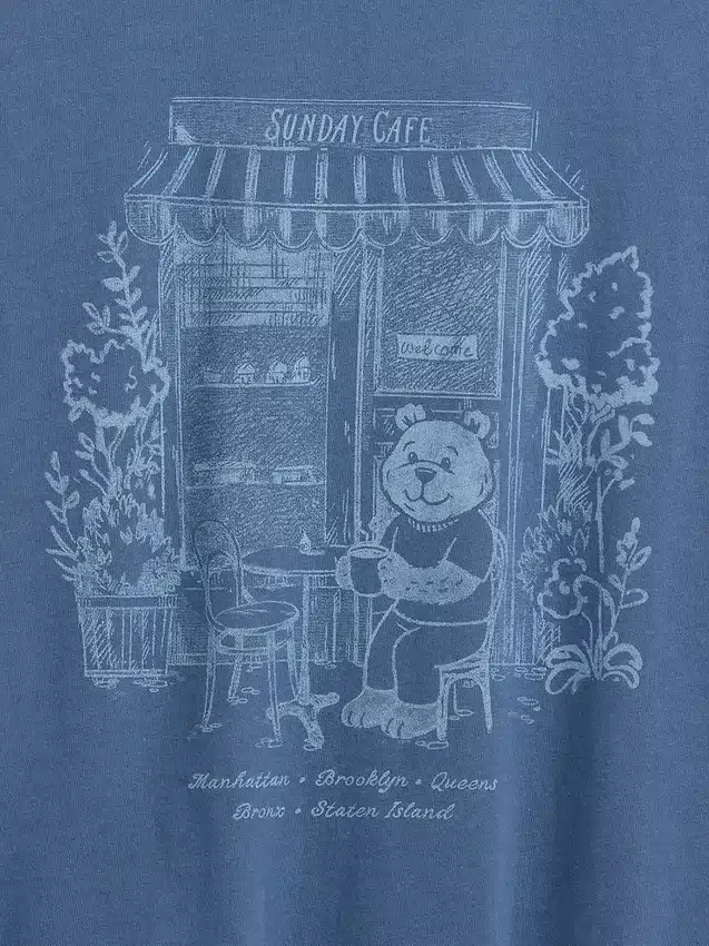 T-shirt con stampa per bambini