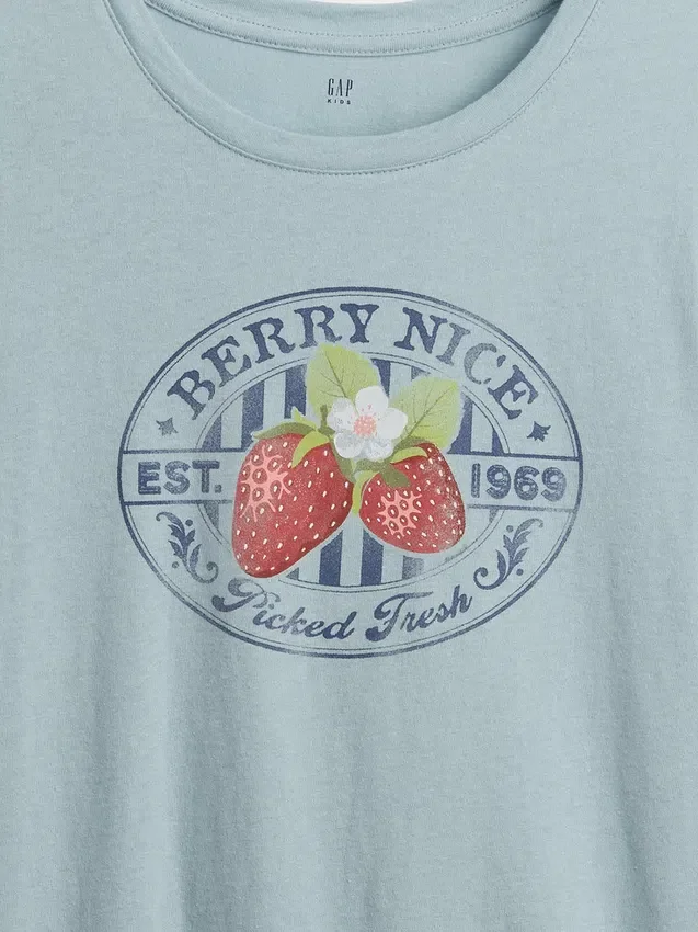 T-shirt con stampa per bambini