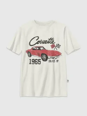 T-shirt con stampa per bambini Corvette