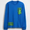 T-shirt con stampa per bambini dal taglio comodo