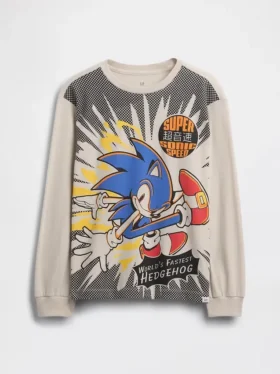 T-shirt con stampa per bambini dal taglio comodo