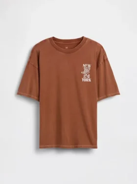 T-shirt con stampa per bambini dal taglio comodo