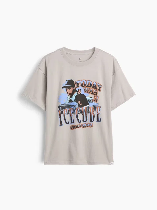 T-shirt con stampa per bambini dal taglio comodo