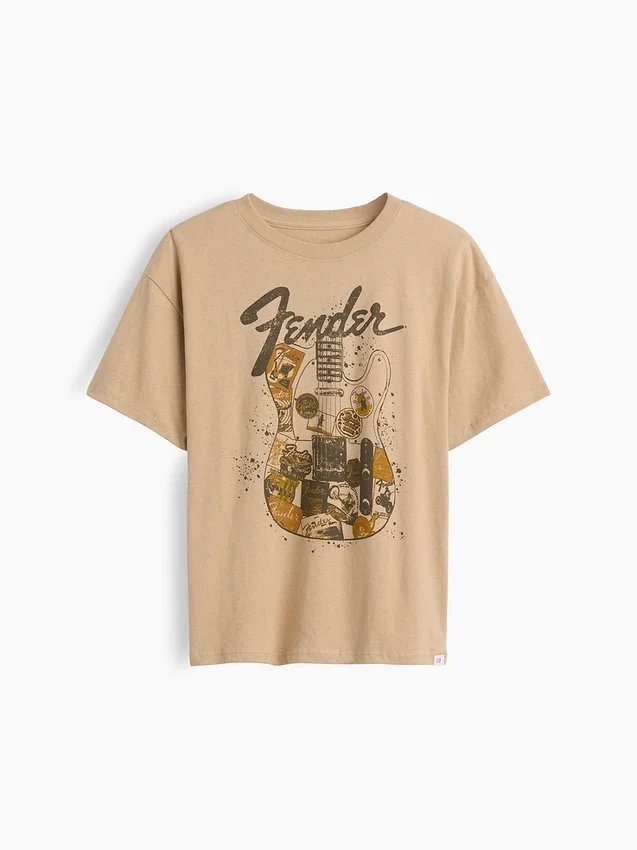 T-shirt con stampa per bambini dal taglio comodo