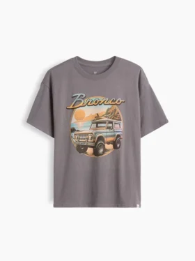 T-shirt con stampa per bambini dal taglio comodo