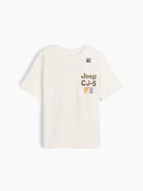 T-shirt con stampa per bambini dal taglio comodo