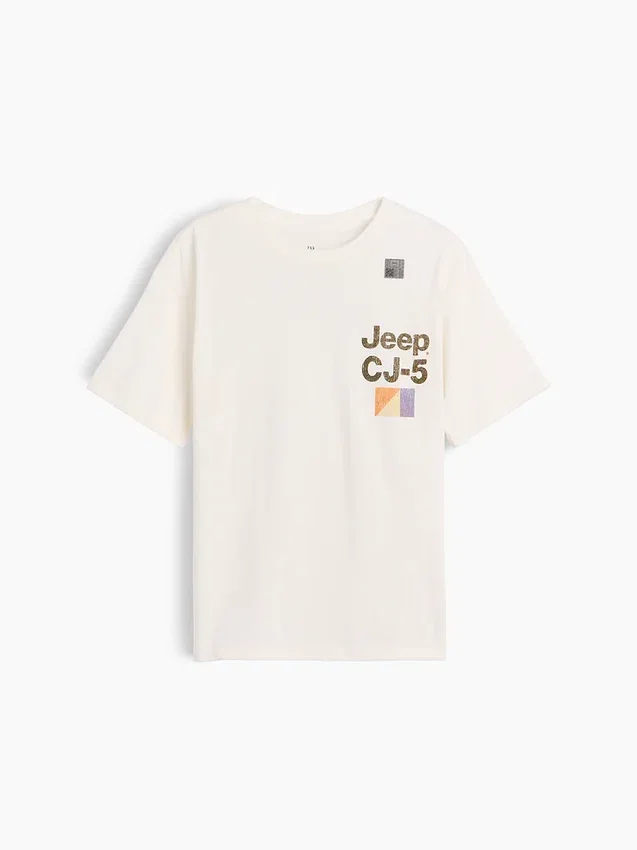 T-shirt con stampa per bambini dal taglio comodo