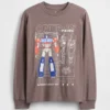 T-shirt con stampa per bambini dal taglio comodo