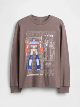T-shirt con stampa per bambini dal taglio comodo