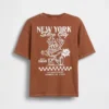 T-shirt con stampa per bambini dal taglio comodo