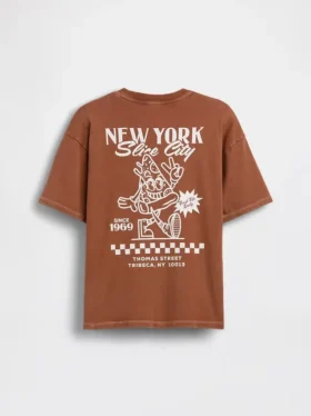 T-shirt con stampa per bambini dal taglio comodo