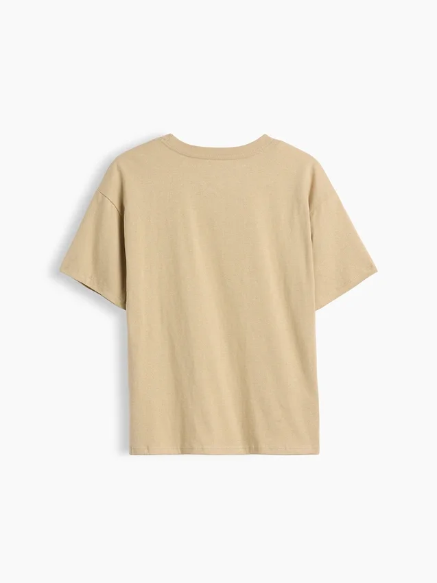 T-shirt con stampa per bambini dal taglio comodo