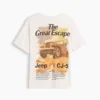 T-shirt con stampa per bambini dal taglio comodo
