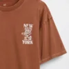 T-shirt con stampa per bambini dal taglio comodo