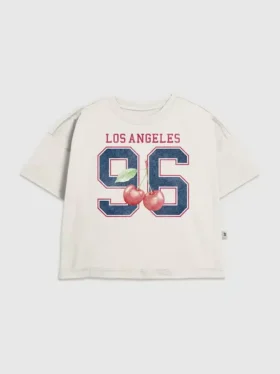 T-shirt con stampa per bambini La 96