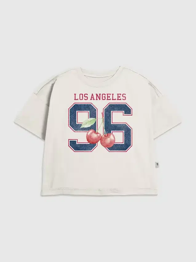 T-shirt con stampa per bambini La 96