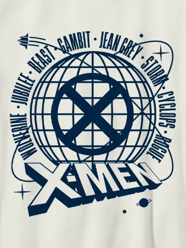 T-shirt con stampa per bambini "X-Men Universe"