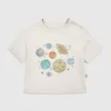T-shirt con stampa "Planets Jumble" per bambini