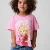 T-shirt con stampa Princess Peach per bambini