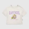 T-shirt con stampa "Rapunzel Collegiate" per bambini