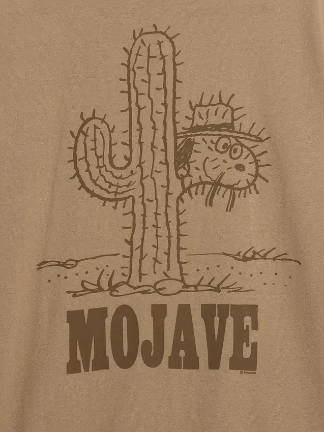 T-shirt con stampa Snoopy Mojave dal taglio comodo