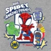 T-shirt con stampa "Spidey and His Amazing Friends" per bambini