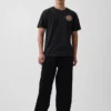 T-shirt con stampa "Tlc" dal taglio comodo