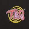 T-shirt con stampa "Tlc" dal taglio comodo