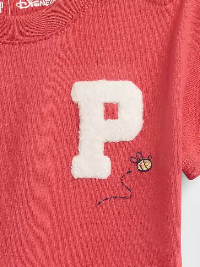 T-shirt con stampa Winnie the Pooh per neonati