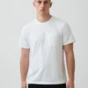T-shirt con tasca in cotone biologico per adulti