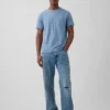 T-shirt con tasca in cotone biologico per adulti