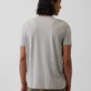 T-shirt con tasca in cotone biologico per adulti