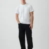 T-shirt con tasca in cotone biologico per adulti
