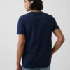 T-shirt con tasca in cotone biologico per adulti