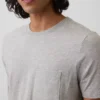 T-shirt con tasca in cotone biologico per adulti