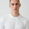 T-shirt con tasca in cotone biologico per adulti