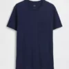 T-shirt con tasca in cotone biologico per adulti