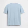 T-shirt con tasca in cotone biologico per bambini
