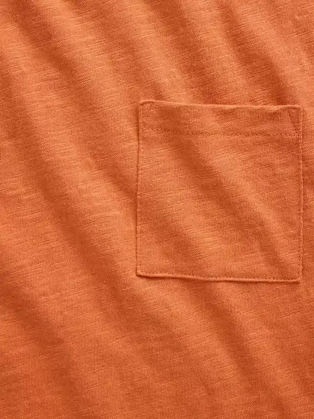 T-shirt con tasca in cotone biologico per bambini