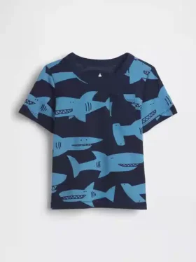 T-shirt con taschino e stampa mix & match per Neonato & Bebè