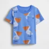 T-shirt con taschino e stampa mix & match per Neonato & Bebè