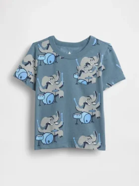 T-shirt con taschino mix & match per neonato & bebè
