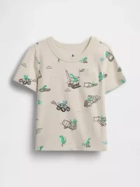 T-shirt con taschino mix & match per neonato & bebè