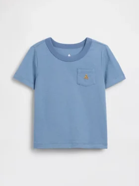 T-shirt con taschino mix & match per neonato & bebè