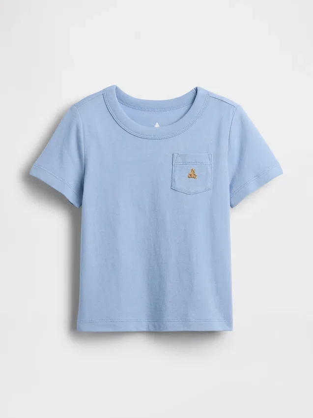 T-shirt con taschino mix & match per neonato & bebè