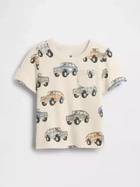 T-shirt con taschino mix & match per neonato & bebè