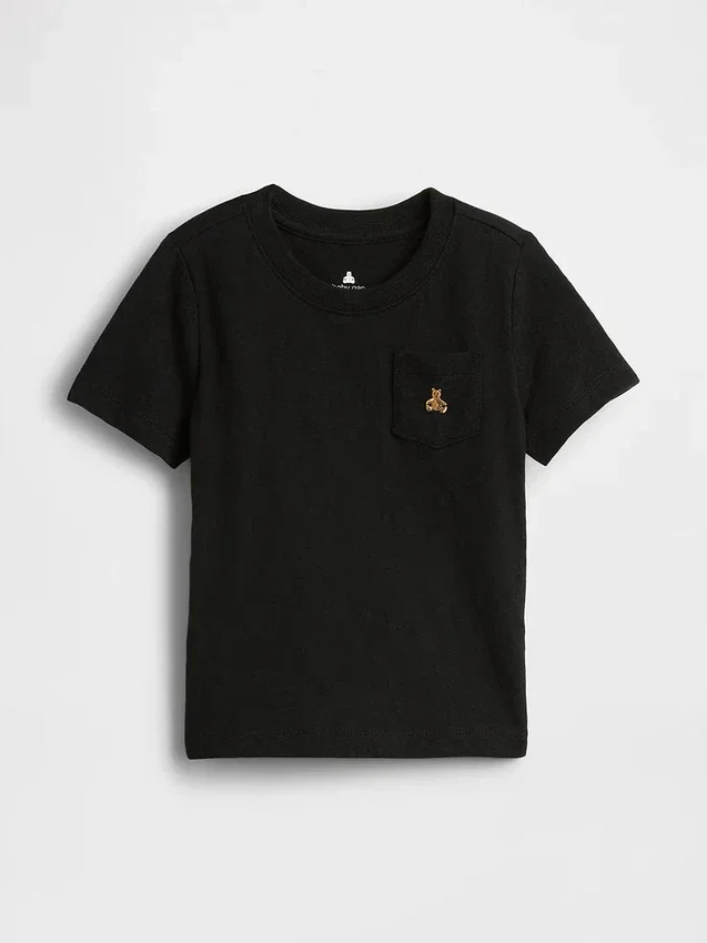 T-shirt con taschino mix & match per neonato & bebè
